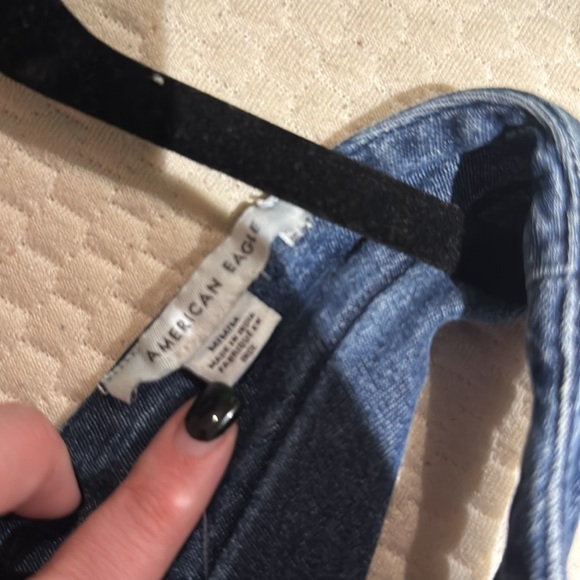 American eagle denim belted dress - Picture 2 of 3